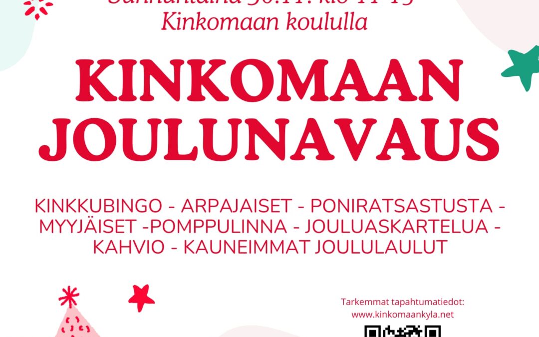 Kinkomaan joulunavaus 2025